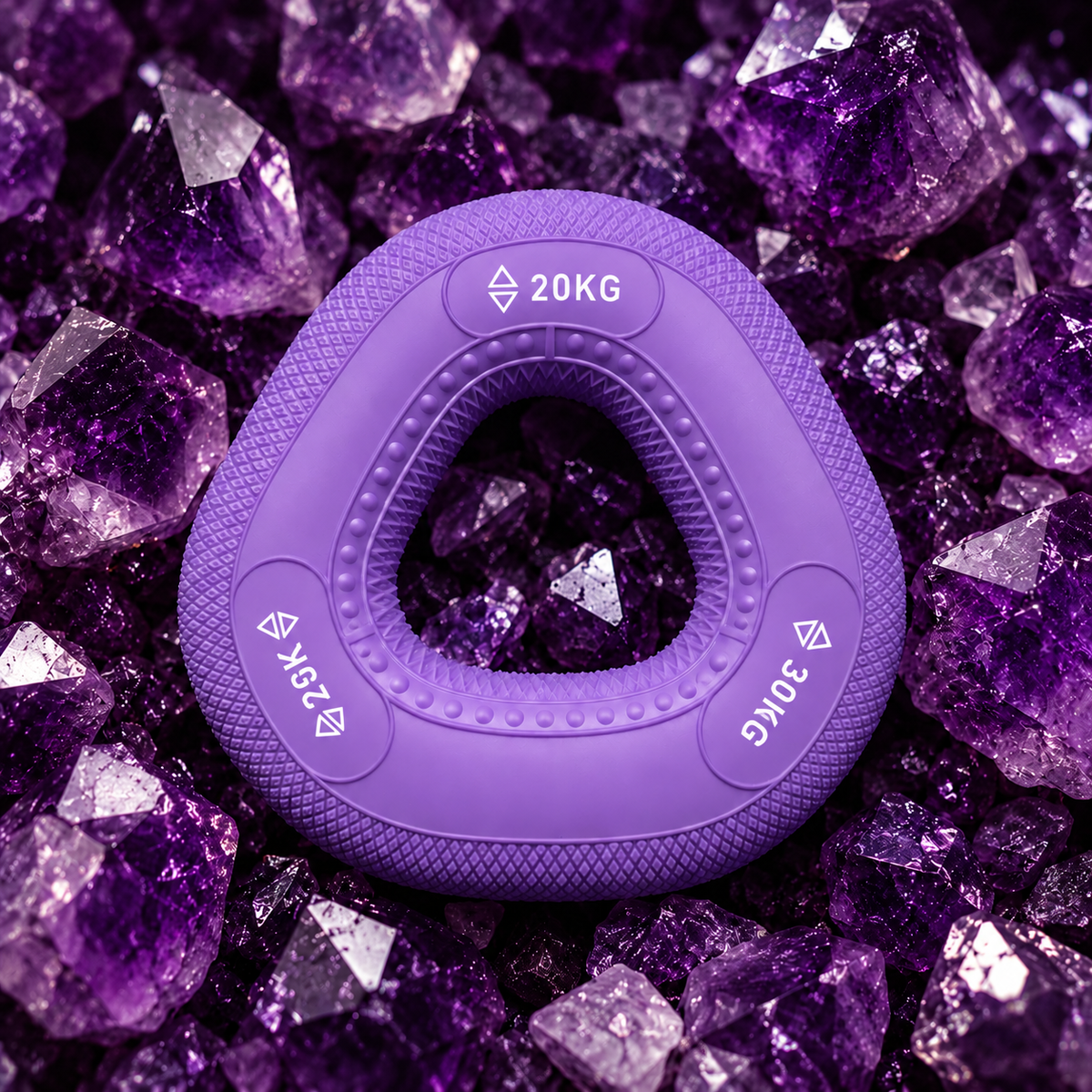 Anneau de préhension Iris violet, 20 à 30 kg – niveau Modéré