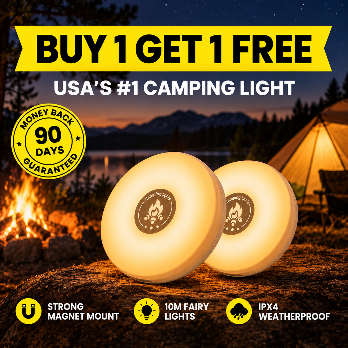 Vaeli 4-in-1 Camp Lamp