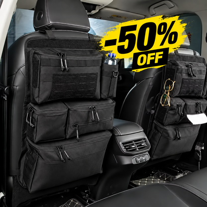 Vaeli Tactical Car Seat Back Organizer
