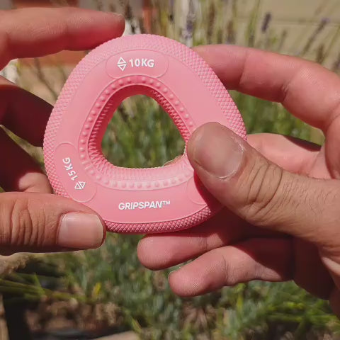 Vidéo Mains de Daron™ par Vaeli : anneau de préhension serré à la main